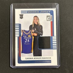 2025 Panini Donruss WNBA – Rookie Jerseys Sarah Ashlee Barker #13 (MEM, RC)