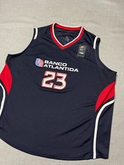 Banco Atlantida Jersey Mens XXL Blue 23 Honduras FIBA Basketball AFP