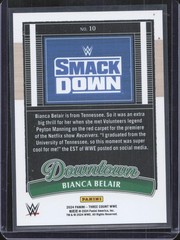 2024 Panini Three Count WWE #10 Bianca Belair Downtown