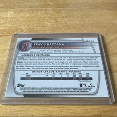 2025 Bowman Chrome Draft Sapphire Edition – Travis Bazzana #BDC-49 (RC)