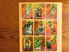 1993-94 Topps Finest Basketball Complete 27 Card MAIN ATTRACTION INSERT Set
