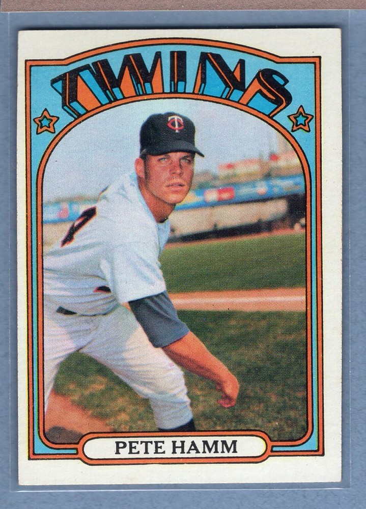 1972 Topps #501 Pete Hamm EX-MT GO483