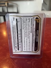 2026 Bowman Chrome 1st Wyatt Sanford CPA-WS Auto Black X-Fractor /10