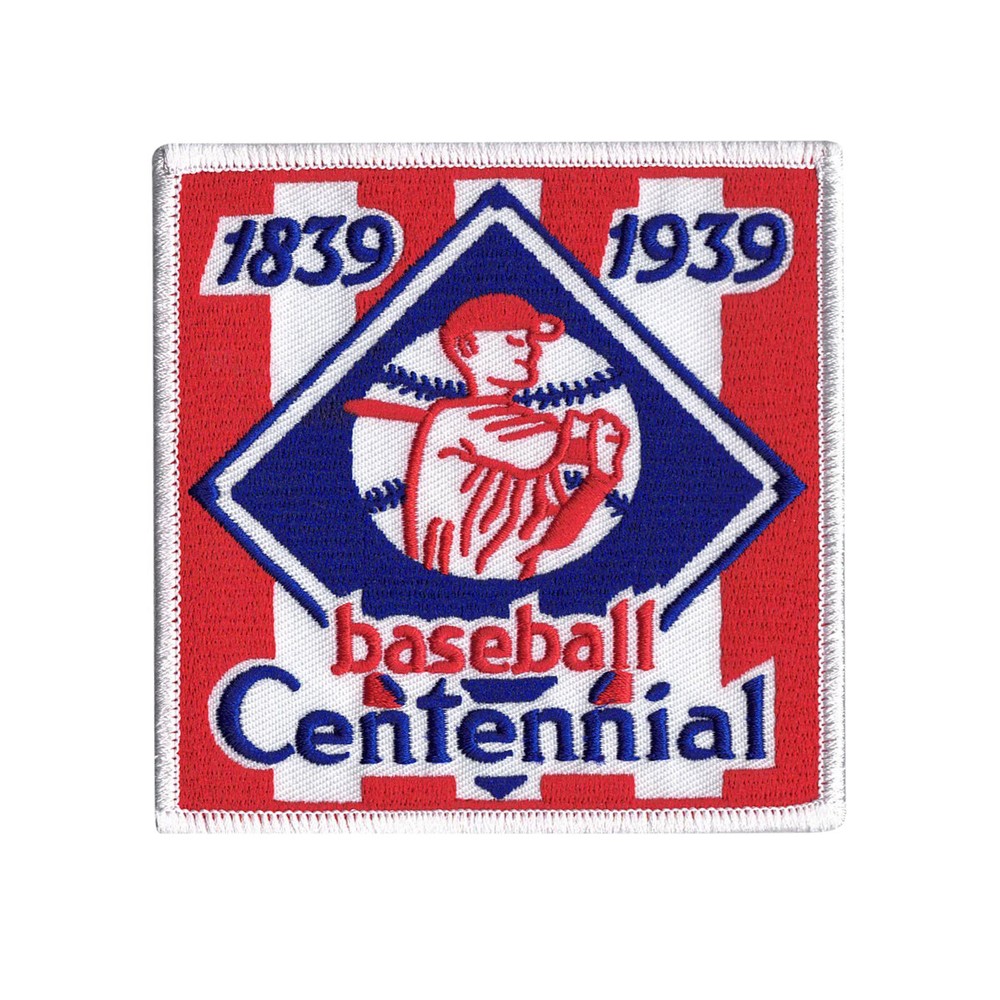 1838-1939 Baseball Centennial 100 Years Vintage Jersey Sleeve Patch