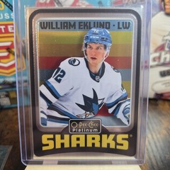2024-25 O-Pee-Chee Platinum Retro William Eklund Card