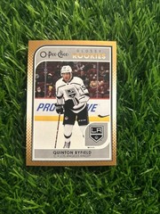 2021 Upper Deck OPeeChee Rookie Quinton Byfield Gold H21
