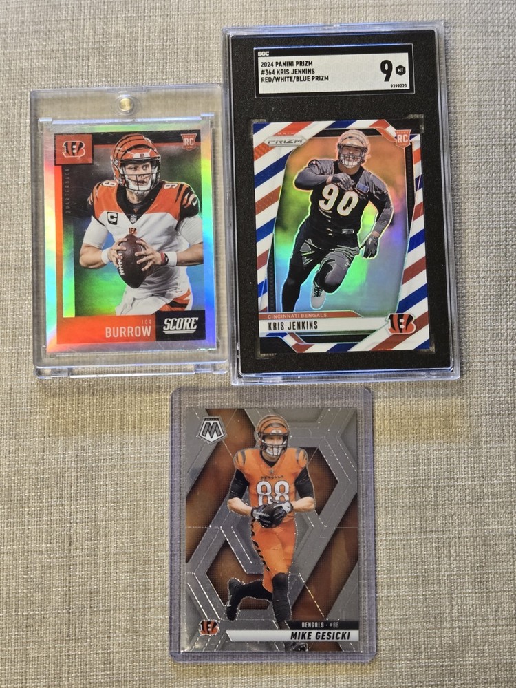 2020 Panini Chronicles – Score Update Rookies Joe Burrow #441 Silver (RC)