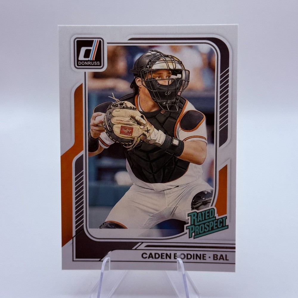 Caden Bodine 2026 Panini Donruss #117 Rated Prospect Baltimore Orioles Card MLB
