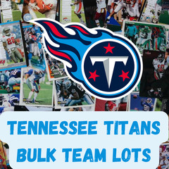 Tennessee Titans Bulk Team Lots – Stars, HOF, Rookies, from 1980 to present day