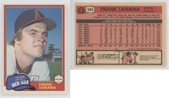 1981 O-Pee-Chee White Back Frank Tanana #369 0m8e