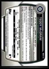 Teddy McGraw 2023 Bowman Draft Chrome 1st Refractor A Card #BDC-73