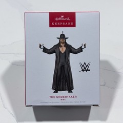 WWE DC Comics Hallmark Ornament Lot 2022 Undertaker Black Adam The Rock New WWF