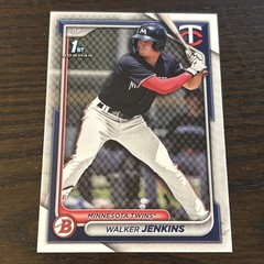 2024 Topps Bowman Chrome #BP-43 Walker Jenkins 1st Bowman Paper