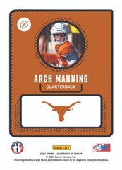 Arch Manning NIL – 2024 University of Texas Football #53 LONGHORNS PRESALE