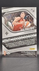 Aaliyah Nye 2025 Panini Prizm WNBA Red Pandora Prizm /199 Las Vegas Aces #15