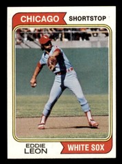1974 Topps Baseball #501 Eddie Leon NM/MT *d3