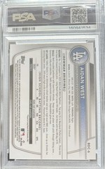 2025 Bowman Chrome Draft Sapphire Edition – Aidan West #BDC-6 Gold /50 (RC)