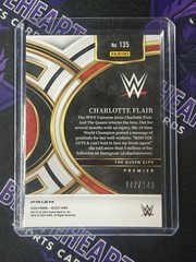 2024 Panini Select WWE Charlotte Flair Premier Maroon #147/149