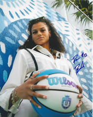 RAE BURRELL Signed 8 x 10 Photo WNBA Basketball LOS ANGELES SPARKS Tennessee