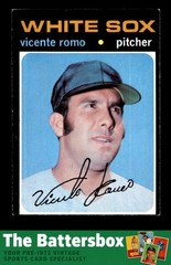 1971 Topps #723 Vicente Romo SP VG/VGEX X3784299