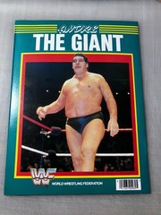 WWF Andre The Giant Portfolio 1985 Titan Sports Wrestling Photo Folder