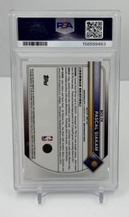 2025 Bowman Chrome Pascal Siakam Gold Geometric 1/50 PSA 10 GM Pacers #BCV-79 SP