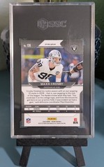 2020 Panini Prizm Maxx Crosby Red Black Snake Skin Las Vegas Raiders #136 SGC 10