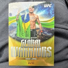 Topps 2026 Chrome UFC Global Warriors GW-14 Diego Lopes Serial #09/50