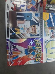 Justin Herbert Lot Of 8 – Spellbound « R » /799, Blue Orange Shock, Plus 6 Inserts