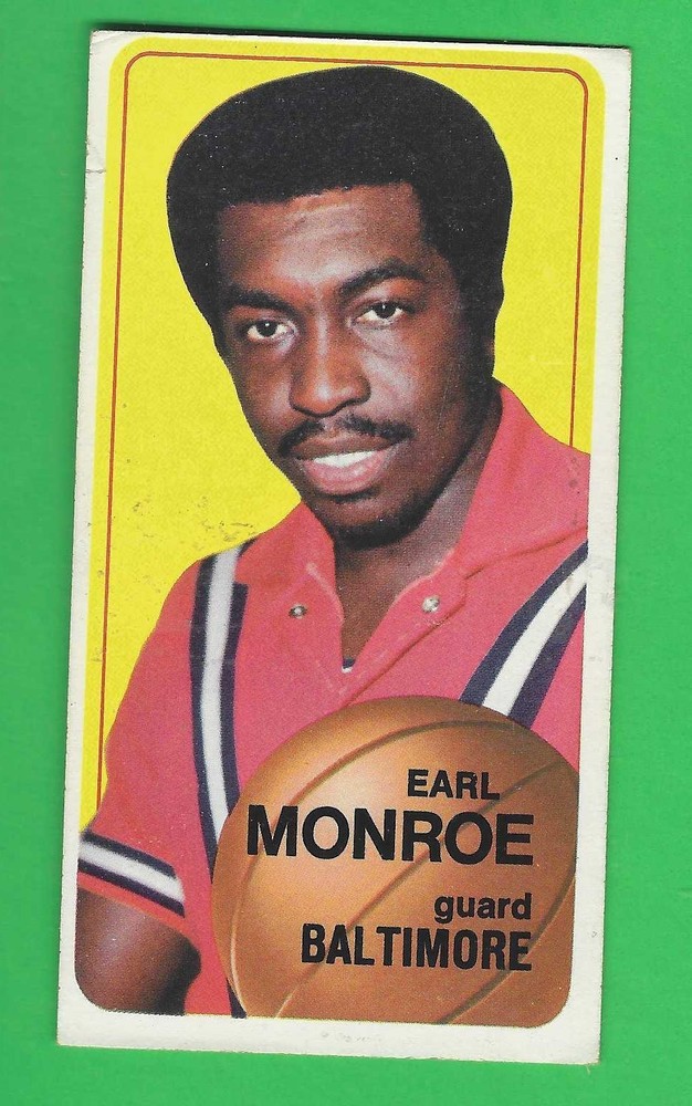 &rsquo;70-&rsquo;71 Topps Earl Monroe HOF #20 VG/EXC
