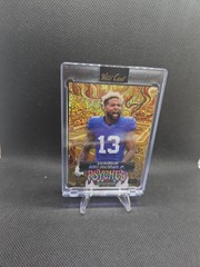 2026 Wild Card Just The Hits “psyched” Odell Beckham Jr 1/1 Holo NY Giants
