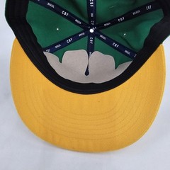 Brasil CBF Soccer Nasional Team Fi Collection Mens Fitted 7 3/4 Cap Green NEW