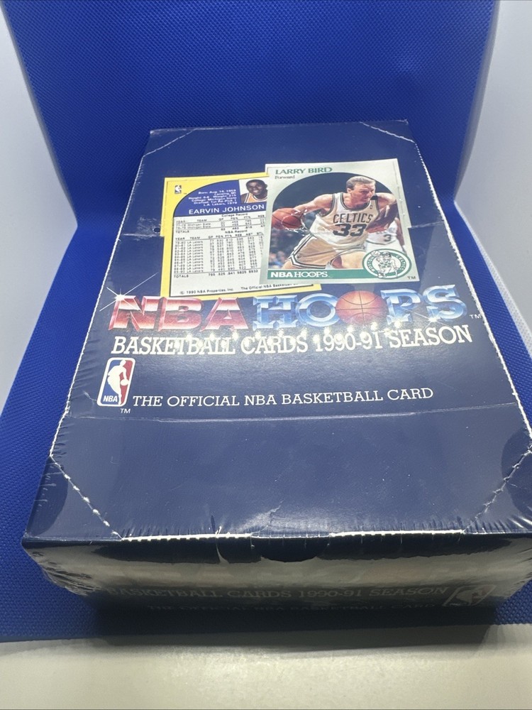 NBA Hoops Basketball Cards 1990-91 Season Series 1 Box 36 Packs Factory Sealed