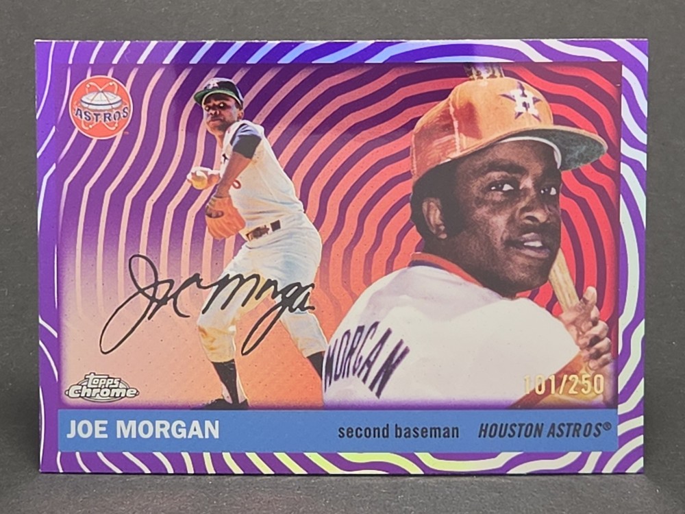 Joe Morgan 2025 Topps Chrome Platinum #426 Purple Vibrations /250