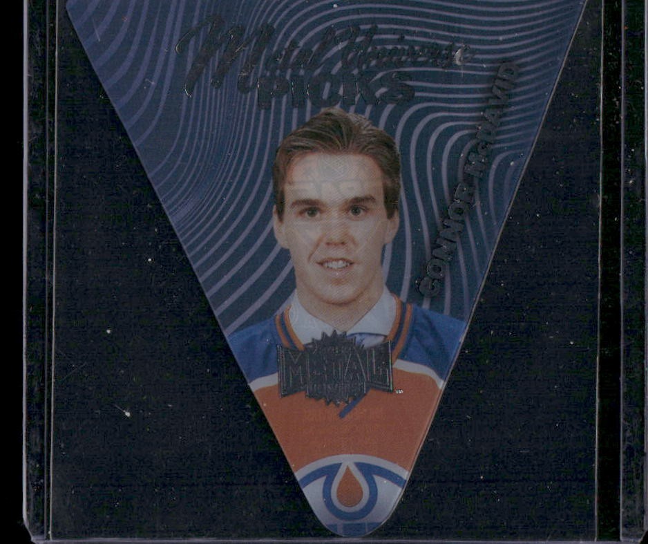 2021-22 Skybox Metal Universe Picks Connor McDavid #P-1 Edmonton Oilers