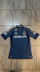 Authentic Adidas LA Galaxy 2011-12 MLS Champions Player Jersey Sz M NWT