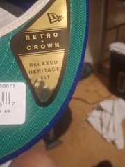 New Era 59FIFTY Retro Crown Wool LA Dodgers x Fear Of God 7 1/8 Fitted Hat NWT