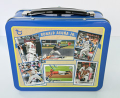 2024 Topps Archives Ronald Acuna Jr Atlanta Braves Collector Tin Empty Lunch Box
