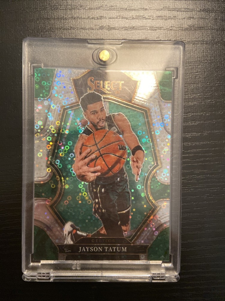 2022-23 Panini Select Premier Level Jayson Tatum Green Disco #155