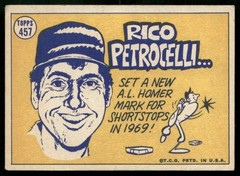 1970 Topps Rico Petrocelli Boston Red Sox #457