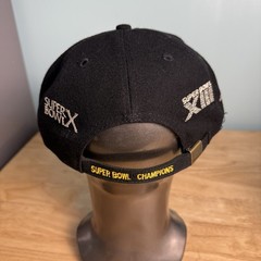 Vintage Pittsburgh Steelers 4TIME Super Bowl Champions Snapback Hat Annco NFL
