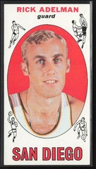 1969-70 Topps #23 Rick Adelman (VG) (small corner crease/stain-back)