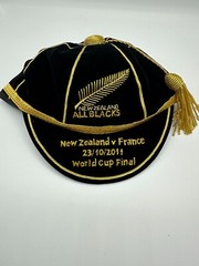 New Zealand All Blacks Commemorative Cap, World Cup Final 2011 & 2015 Set – £109