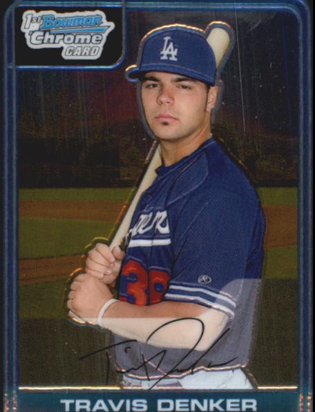 2006 Bowman Chrome Prospects #BC211 Travis Denker – BB