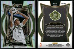 2025 Panini Select WNBA Dominique Malonga #60 Concourse RC Silver Storm BB1937