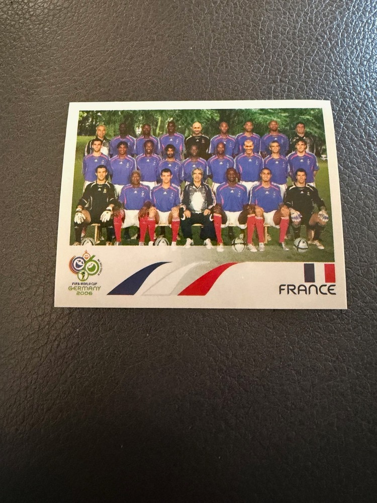 2006 Panini FIFA World Cup Group G France Switzerland South Korea Togo
