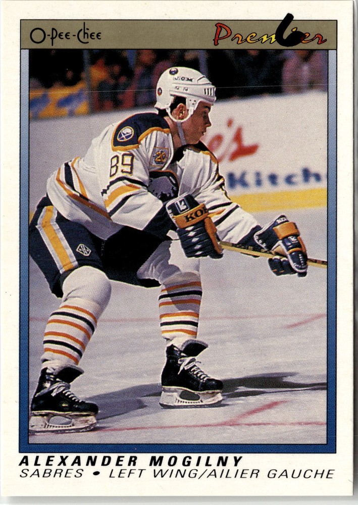 1990-91 O-Pee-Chee Premier #75 Alexander Mogilny