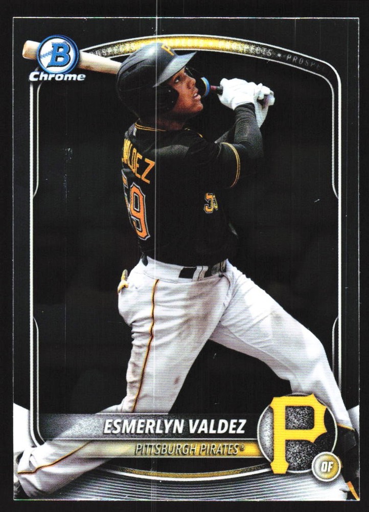 2025 Bowman Draft #BDC-110 Esmerlyn Valdez Chrome