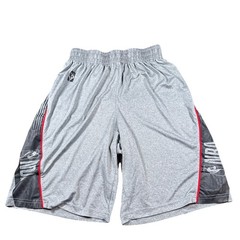 Men&rsquo;s NBA Basketball Shorts Gray Size M White, And Black Accents