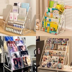 Trading Card Display Stand, 5 Tier Vertical Holder for Baseball Basketball Sport